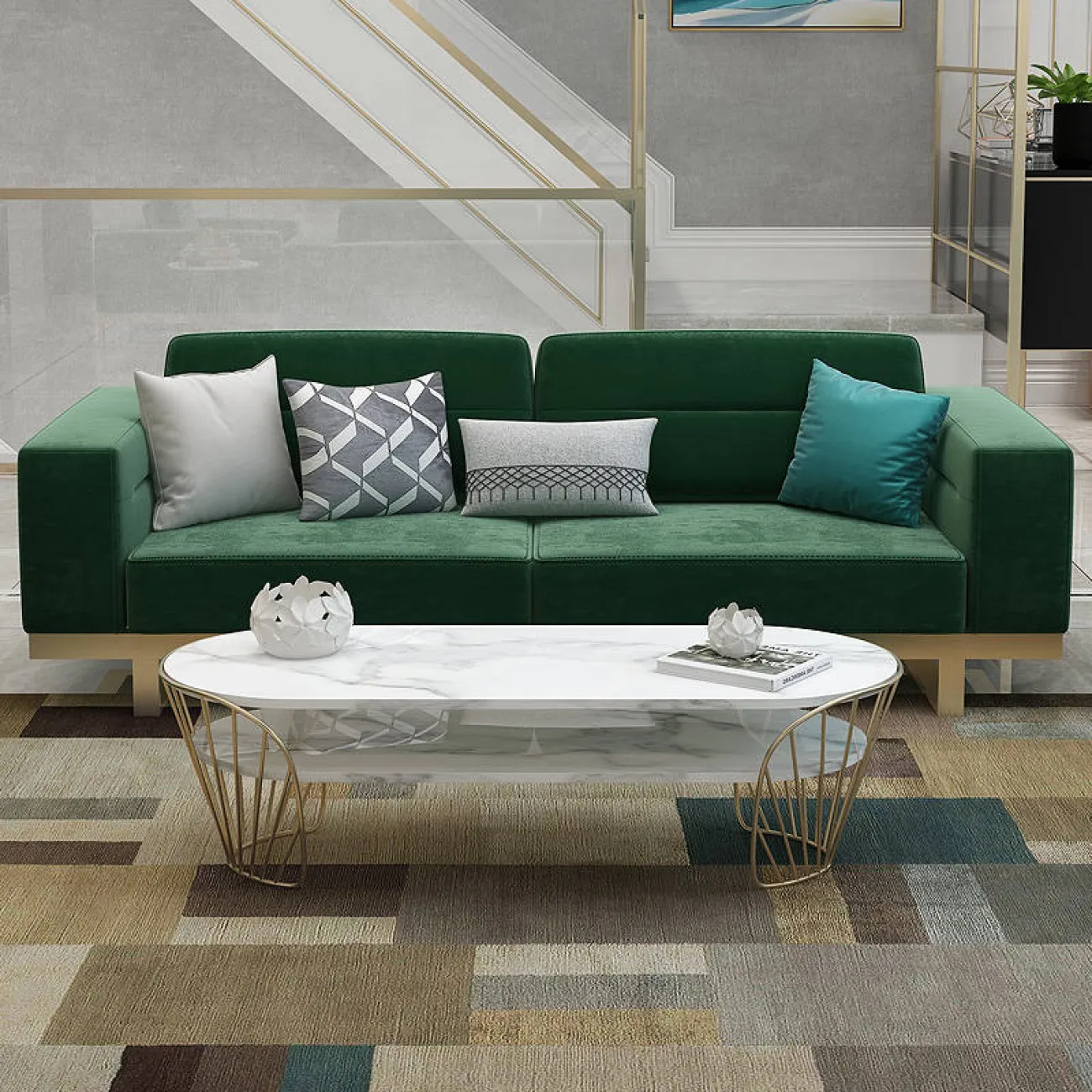 Стильный журнальный столик - LaLume-AP00259