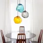 Подвесной светильник Color Ice Cube Pendant JEVIO 3 На диске от ImperiumLoft
