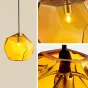 Подвесной светильник Color Ice Cube Pendant JEVIO 3 На диске от ImperiumLoft