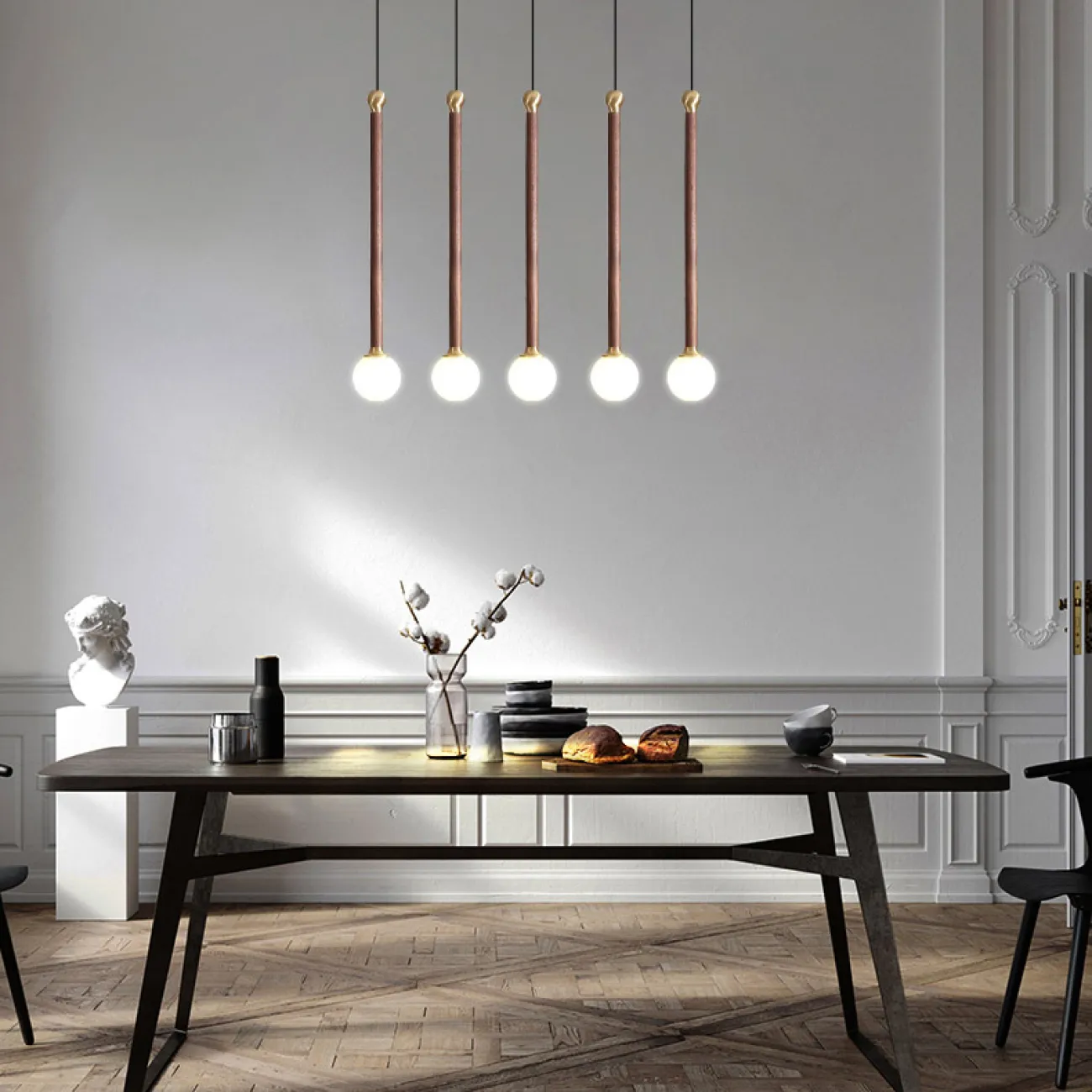 Подвесной светильник BAST MORE L7 Планка от ImperiumLoft