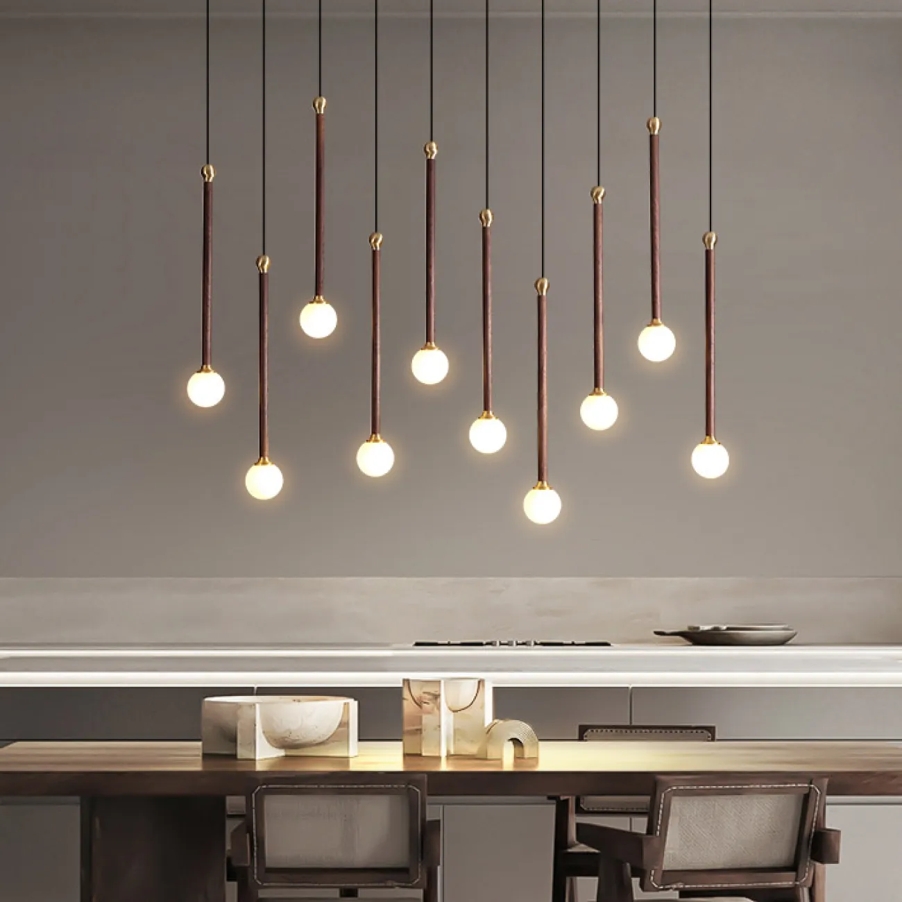 Подвесной светильник BAST MORE L7 Планка от ImperiumLoft