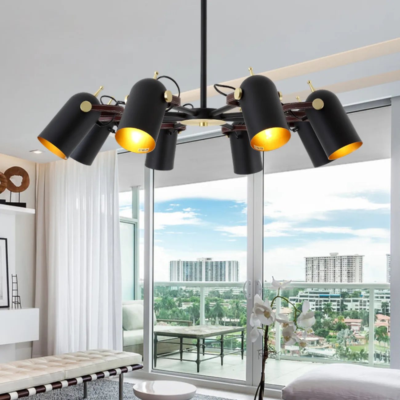 Люстра на штанге BULLET B D50 от ImperiumLoft