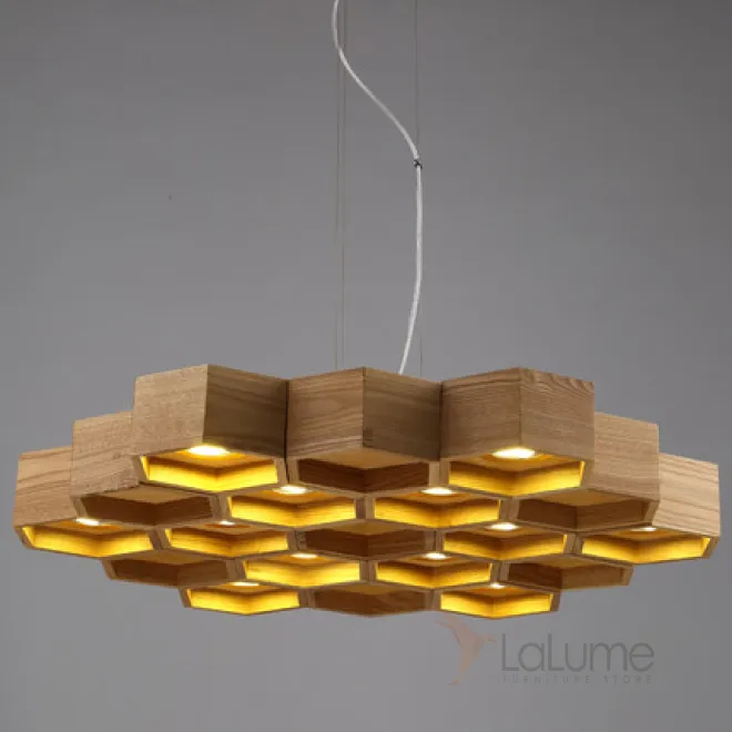 Люстра Honeycomb 12 Loft Wooden Ecolight от LaLume