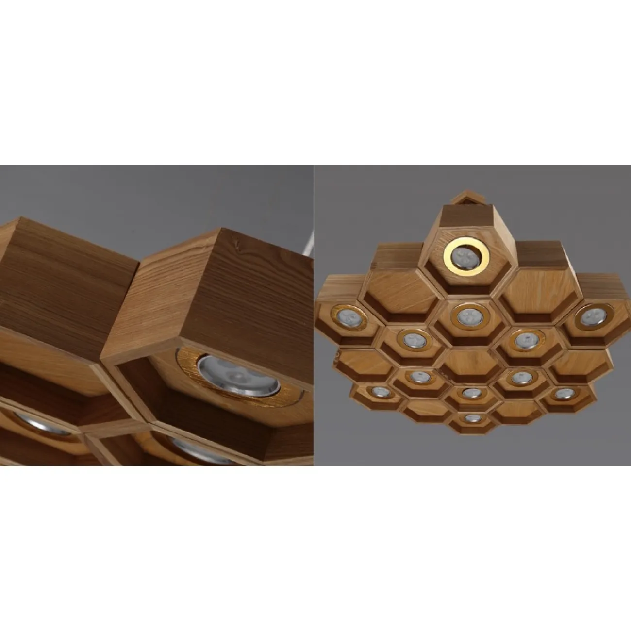 Люстра Honeycomb 12 Loft Wooden Ecolight от LaLume