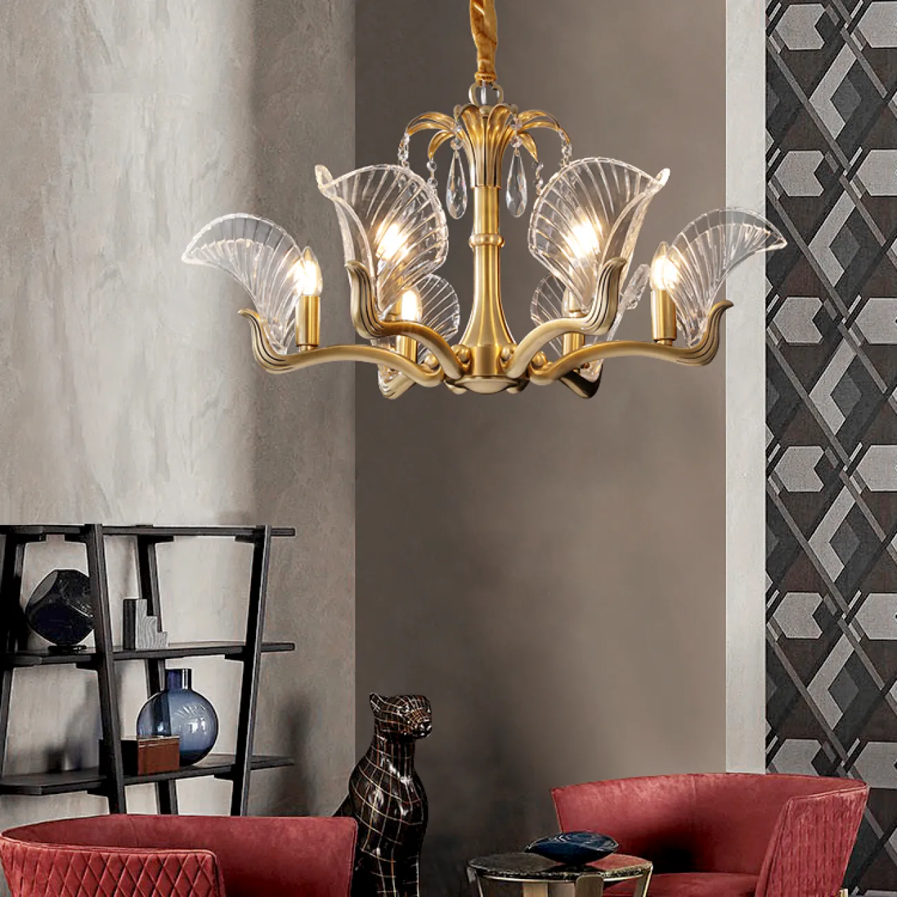 Люстра подвесная MURANO от ImperiumLoft