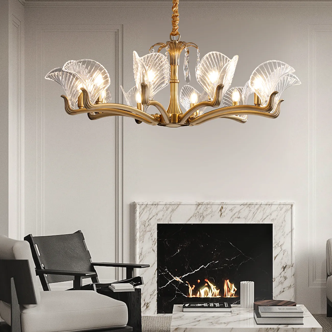 Люстра подвесная MURANO от ImperiumLoft