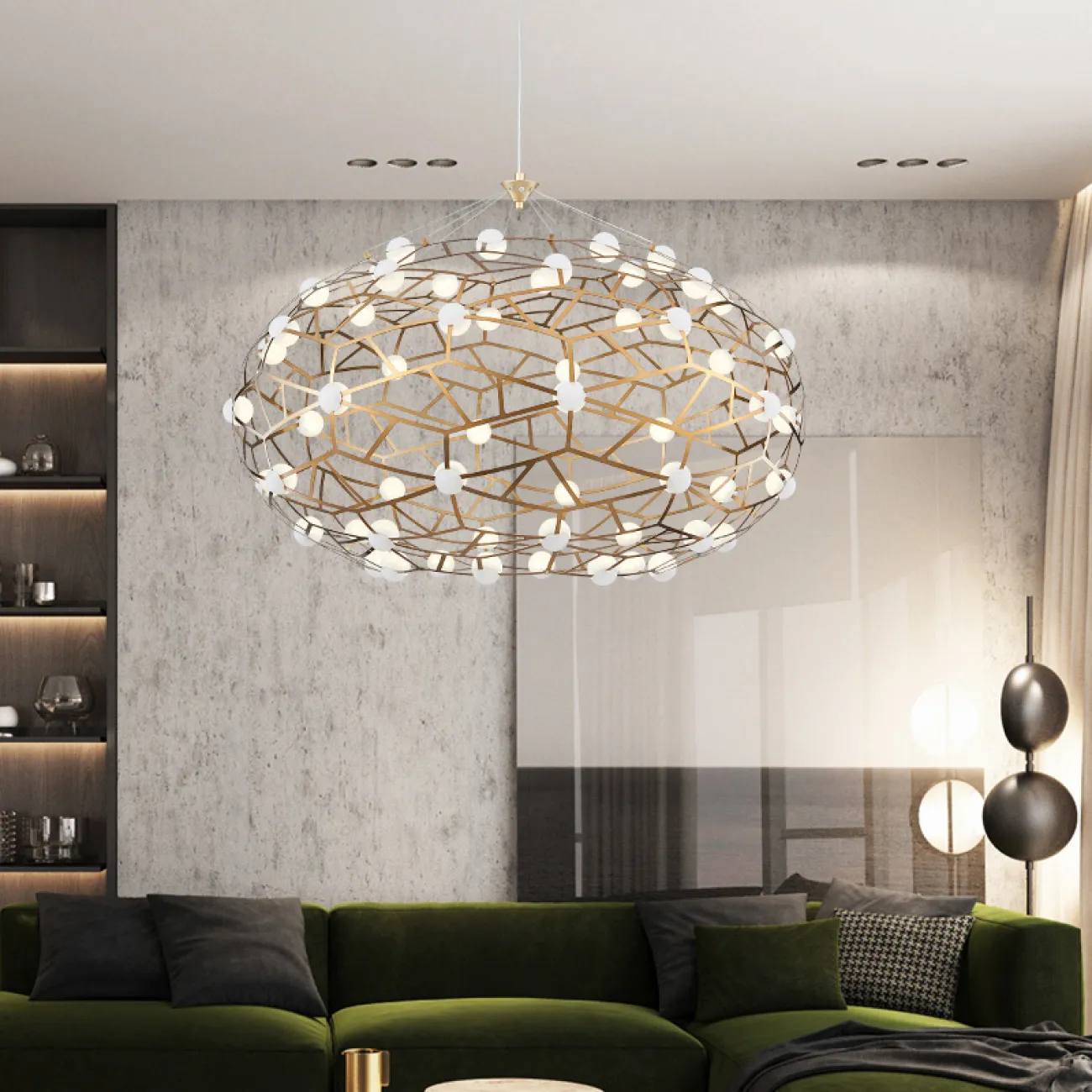 Подвесная люстра BUSK от ImperiumLoft