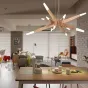 Лучеобразная люстра Flashwood от ImperiumLoft