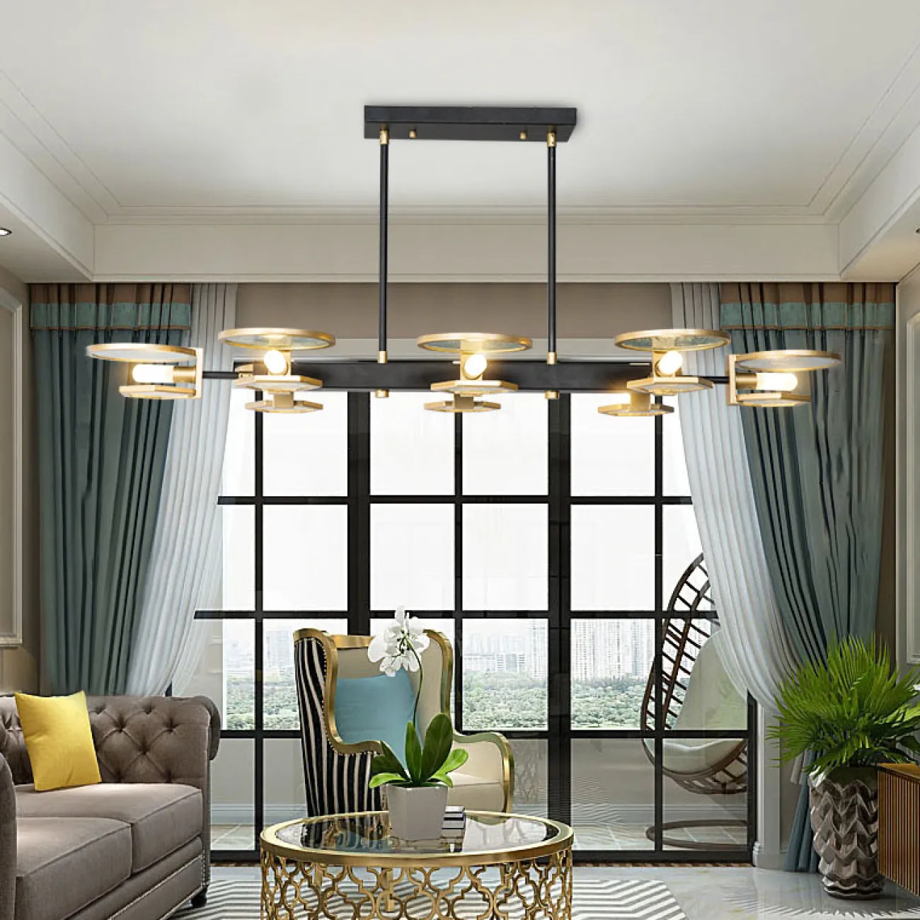 Люстра MERN-L от ImperiumLoft Люстра MERN-L от ImperiumLoft