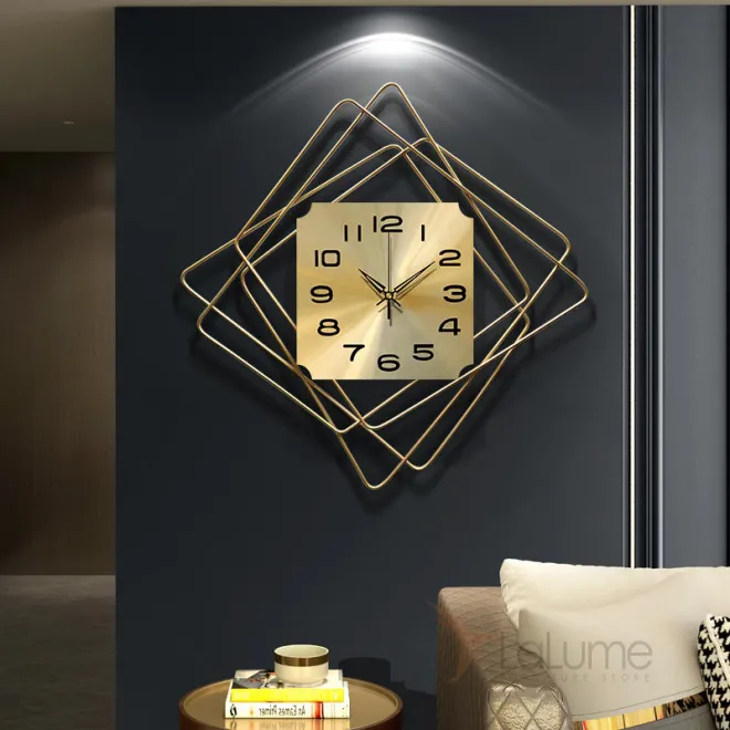 Дизайнерский настенный декор часы LaLume-KKK00328