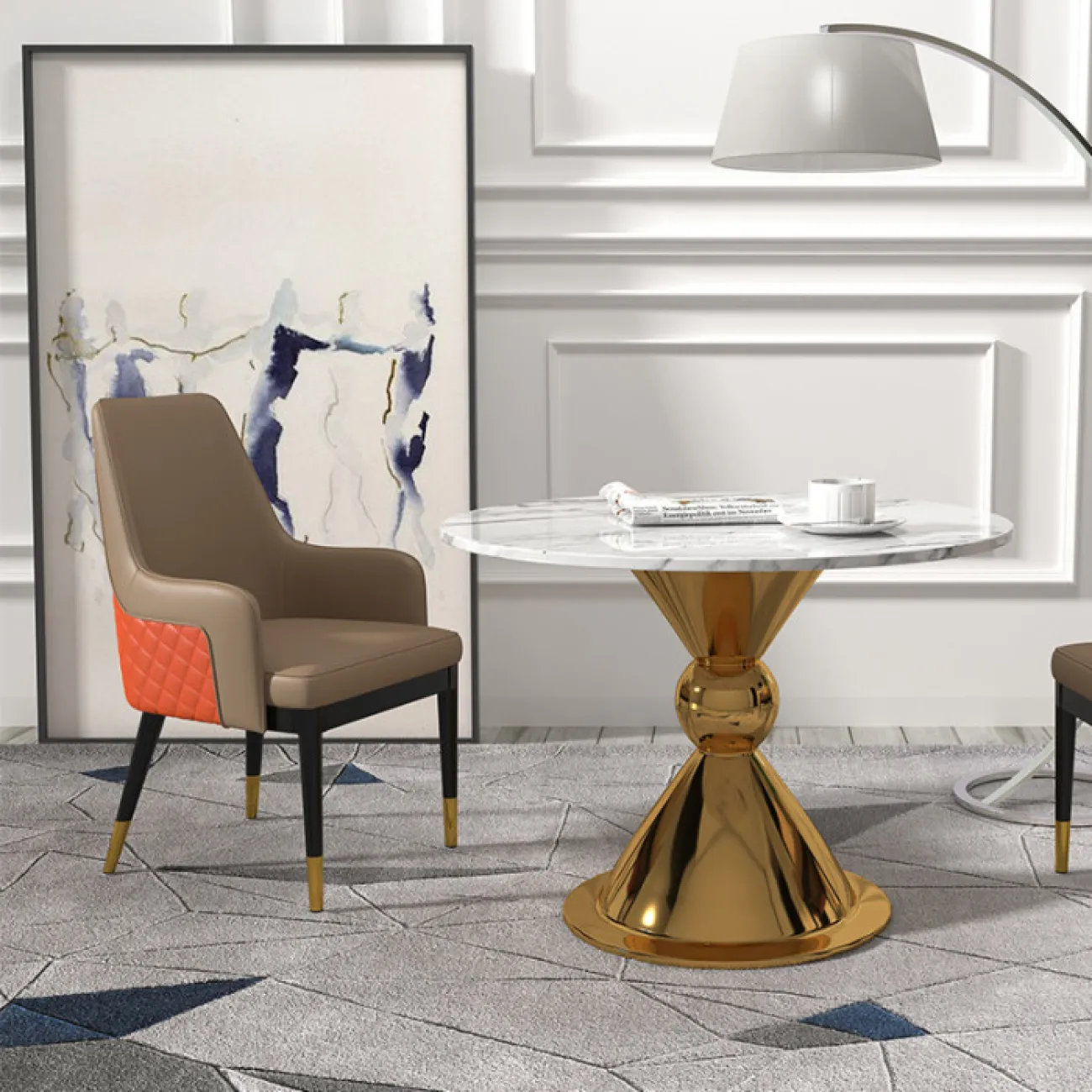 Дизайнерский обеденный стол LaLume-AZ00297