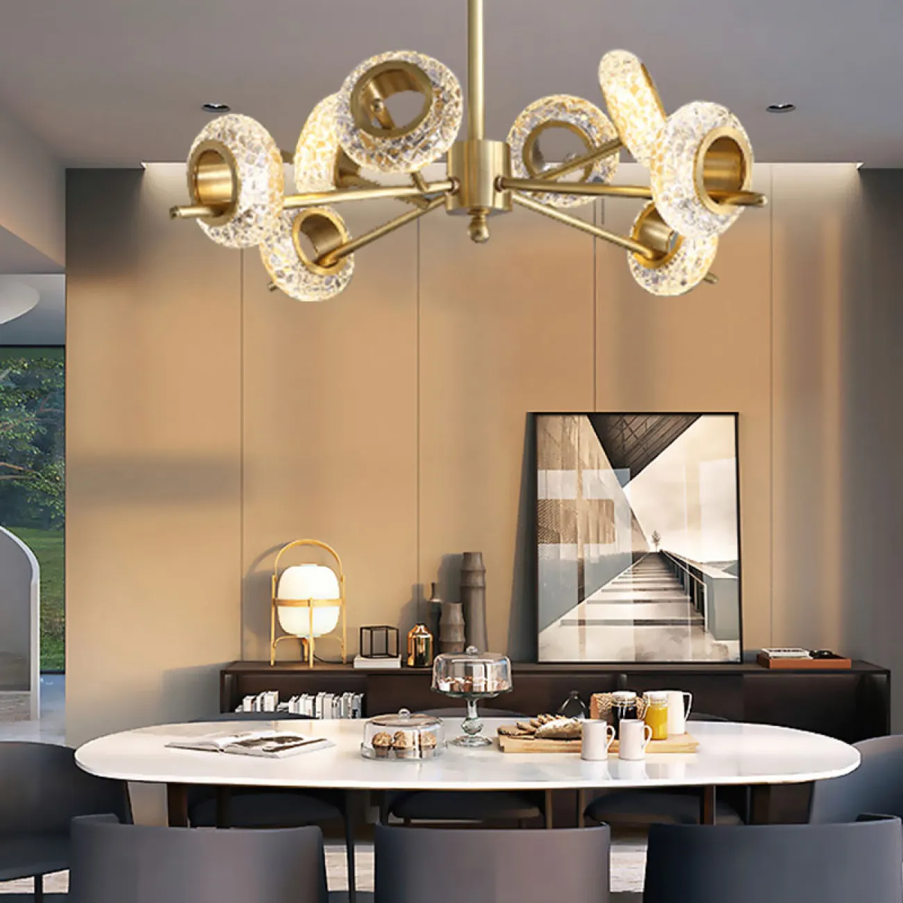 Светодиодная люстра MONACO от ImperiumLoft