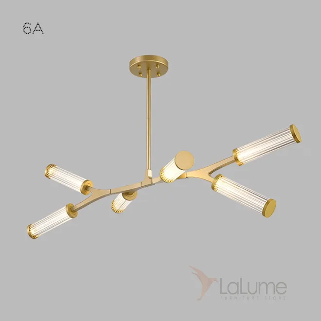 Подвесная люстра RAMOSE А6 Черный от ImperiumLoft