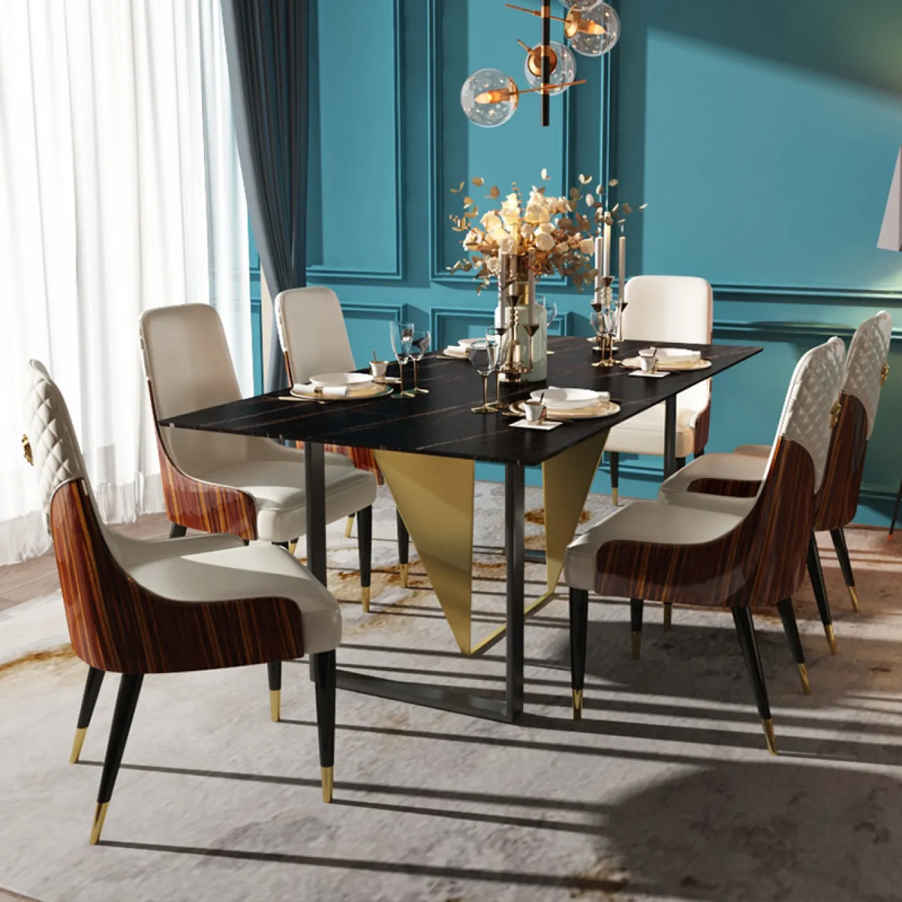 Дизайнерский обеденный стол LaLume-AZ00314