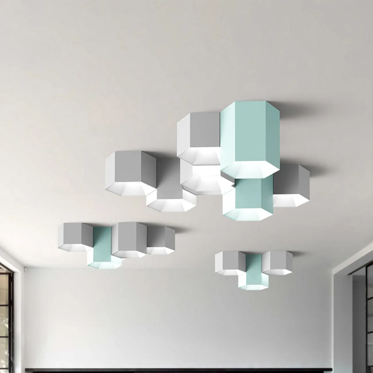 Потолочный светильник HEXAGON B от ImperiumLoft
