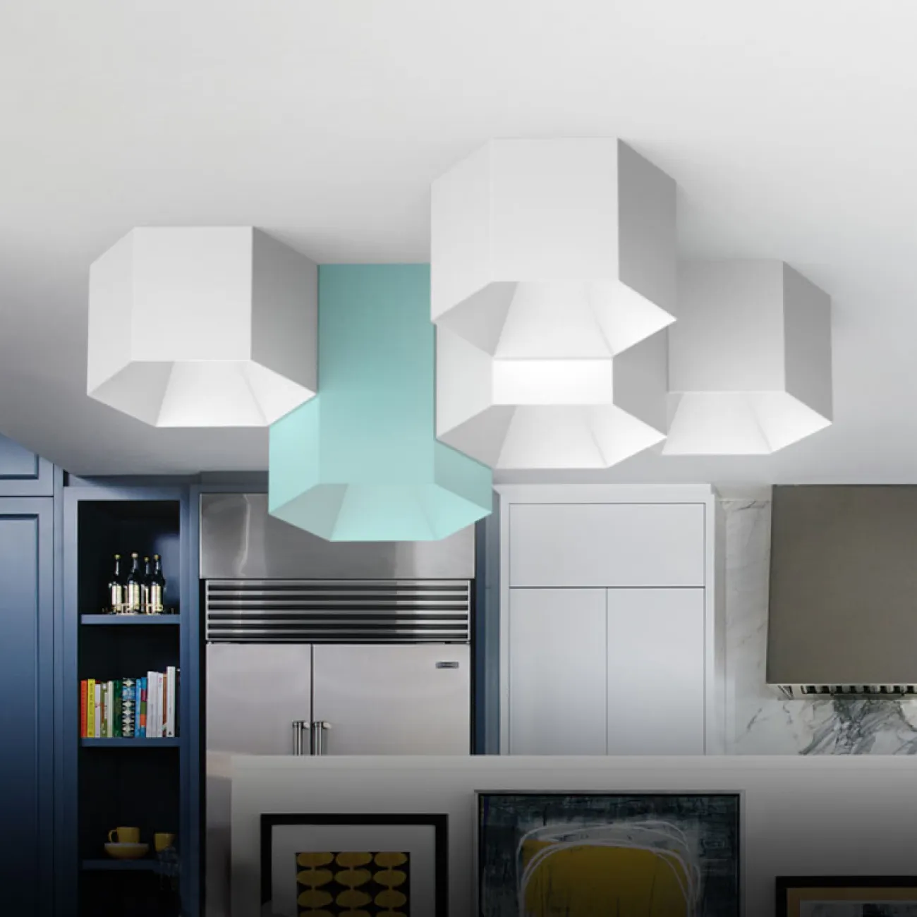 Потолочный светильник HEXAGON B от ImperiumLoft