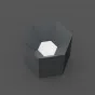 Потолочный светильник HEXAGON B от ImperiumLoft