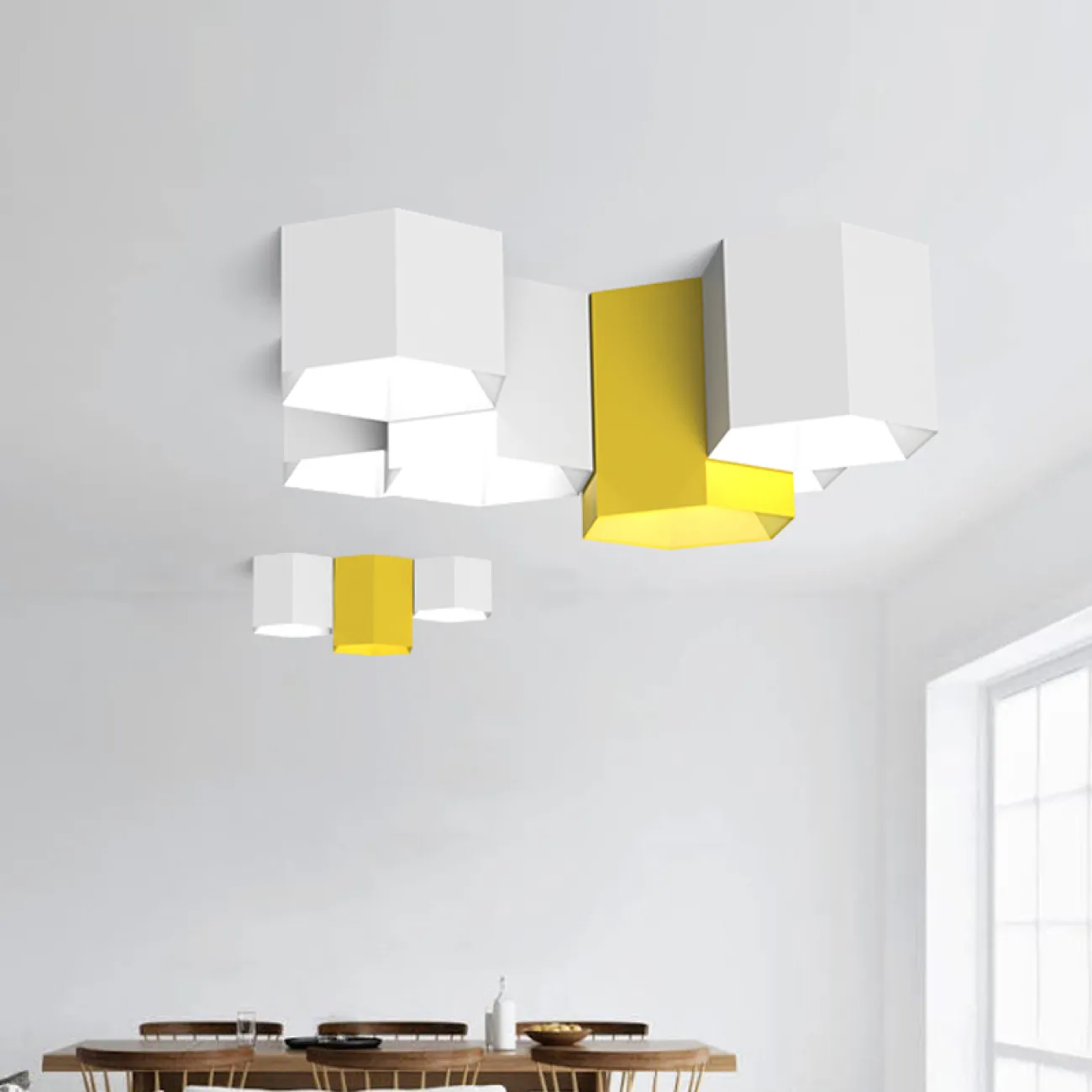 Потолочный светильник HEXAGON B от ImperiumLoft Потолочный светильник HEXAGON B от ImperiumLoft