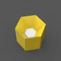 Потолочный светильник HEXAGON B от ImperiumLoft