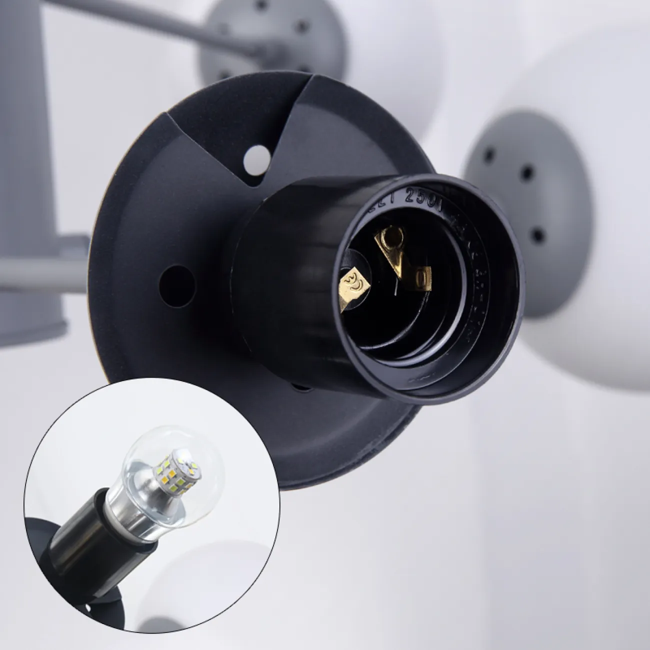 Люстра на штанге BALLS LIGHT от ImperiumLoft