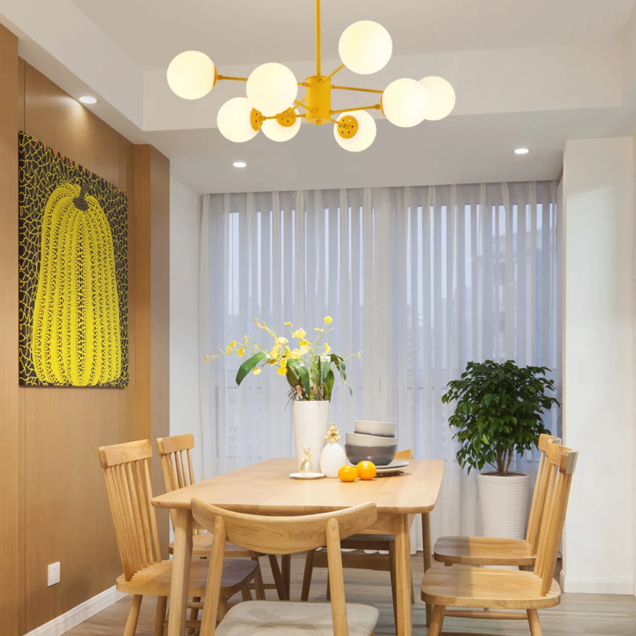 Люстра на штанге BALLS LIGHT от ImperiumLoft