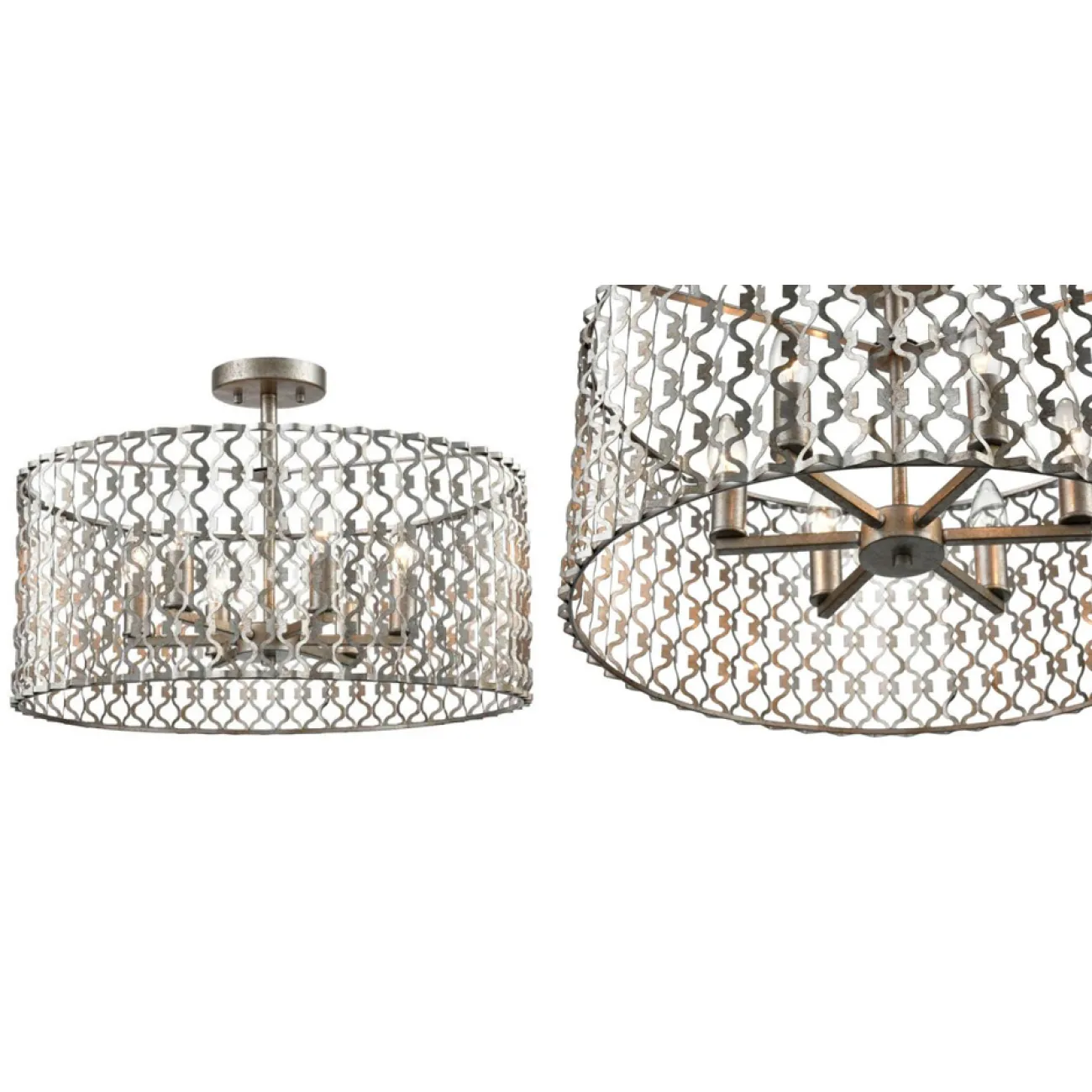 Потолочный светильник Metal Waves Vintage