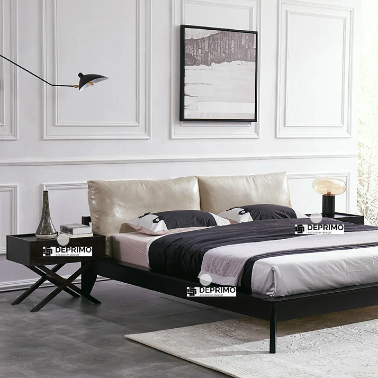 Дизайнерская прикроватная тумба - LaLume-TT00126