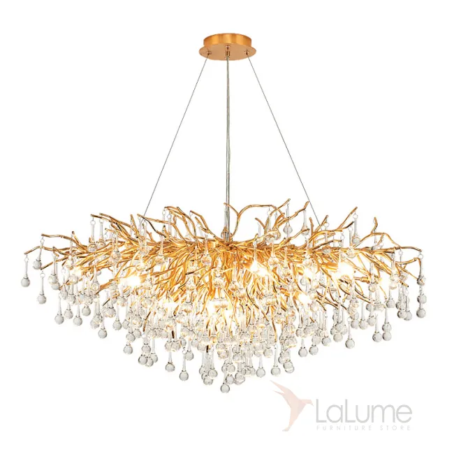 Люстра Droplet Chandelier oval L120 от ImperiumLoft
