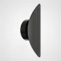  Латунный настенный светильник овальной формы AMULET H35 Black