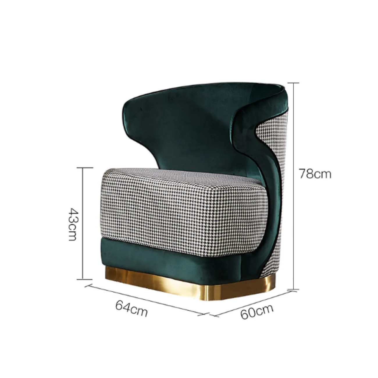 Дизайнерское кресло LaLume – KK00103 Дизайнерское кресло LaLume – KK00103