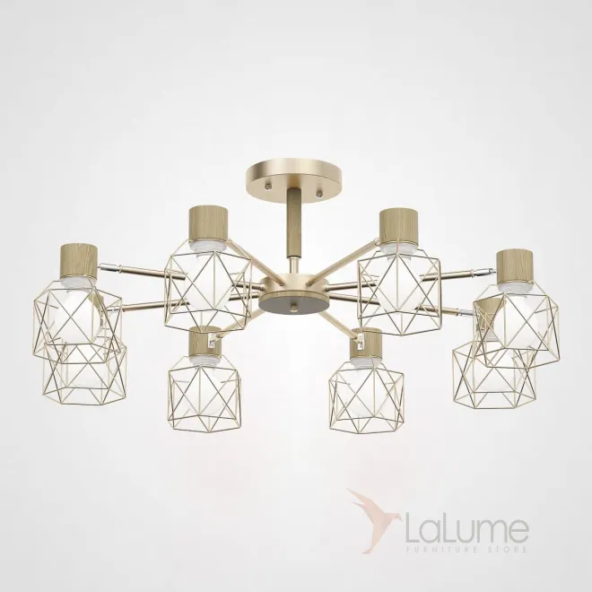 Потолочная люстра CORF B3 Champagne 8 lamps от ImperiumLoft Потолочная люстра CORF B3 Champagne 8 lamps от ImperiumLoft