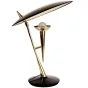 Настольная лампа Stilnovo Desk / Table Lamp Brass Gold Black от LaLume