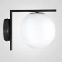 Бра IC Lighting Flos white ball IC C/W Black от ImperiumLoft