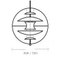 Люстра Verner Panton Vp Globe designed by Verner Panton in 1969 от LaLume