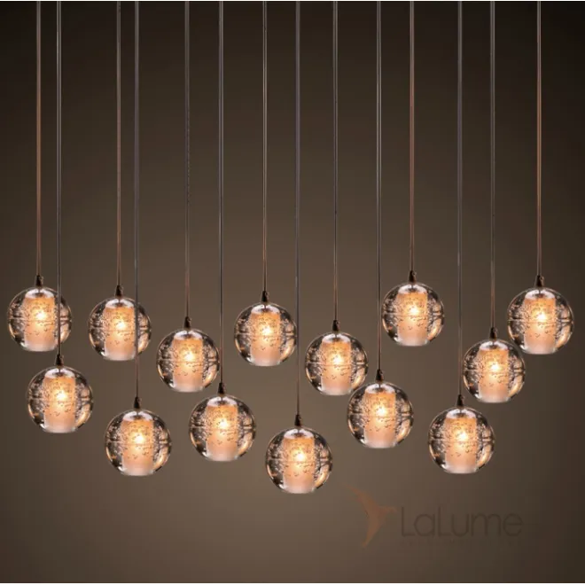 Bocci Led Crystal Glass Ball 14 designed by Omer Arbel in 2005 от LaLume