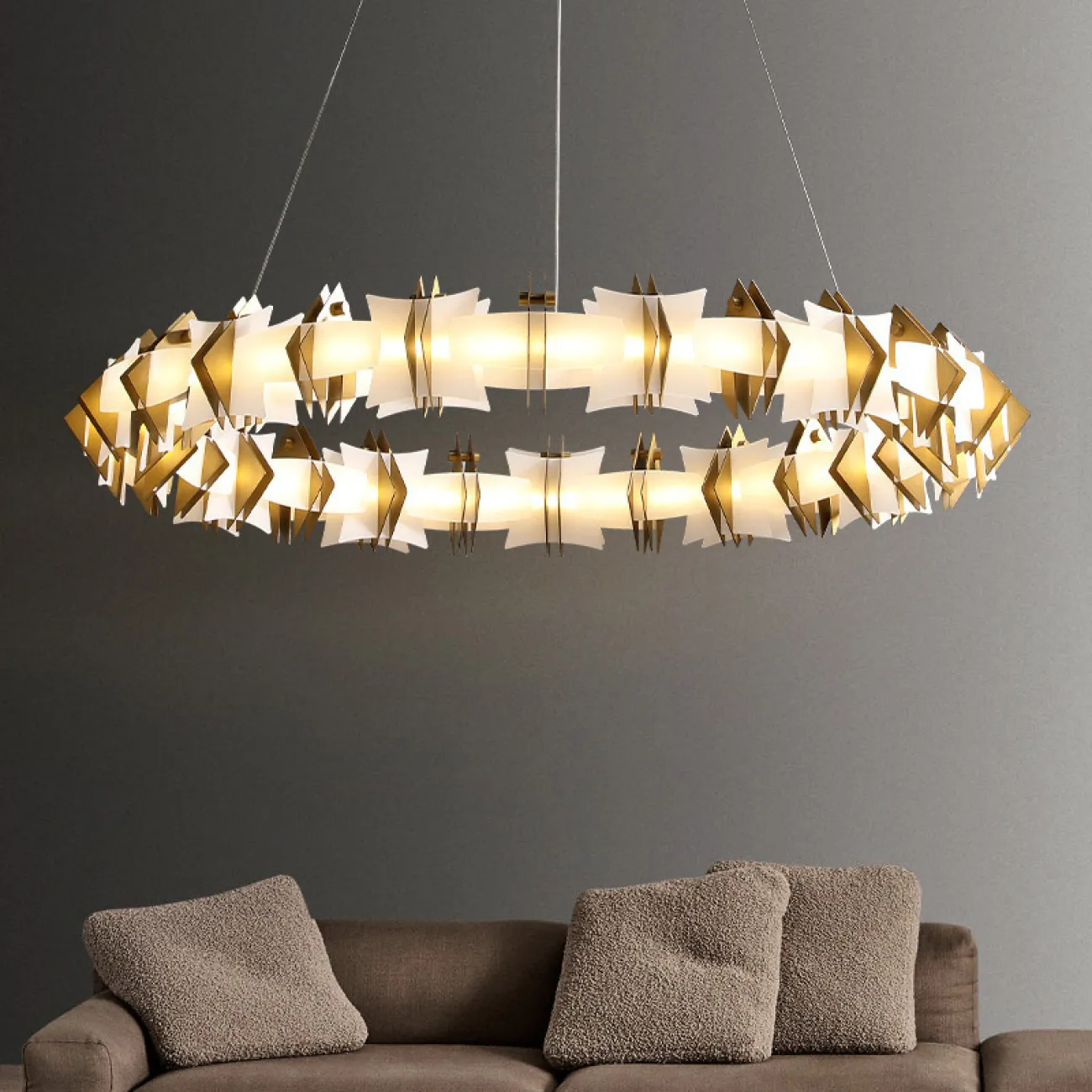 Подвесная люстра RENWER D120 от ImperiumLoft