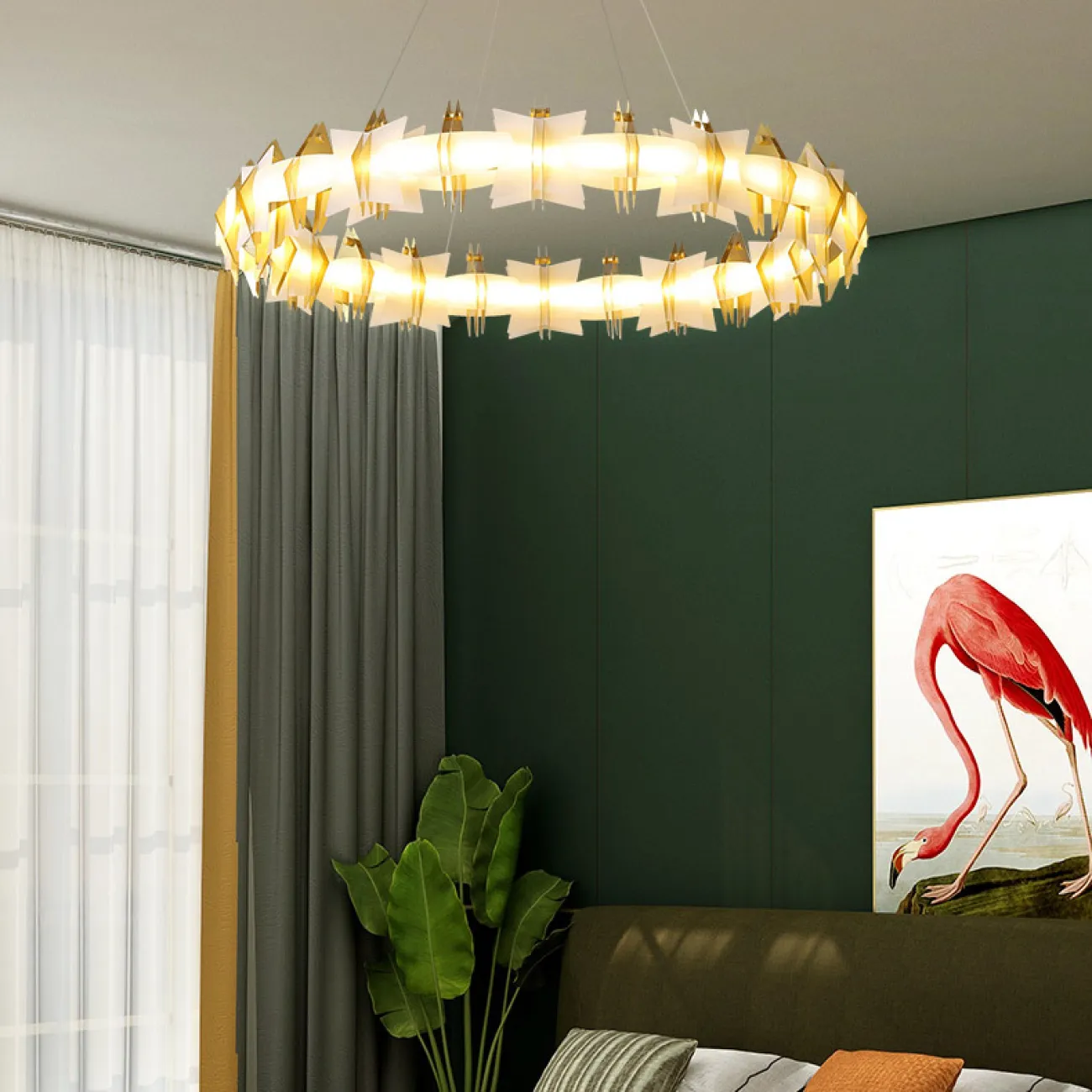 Подвесная люстра RENWER D120 от ImperiumLoft