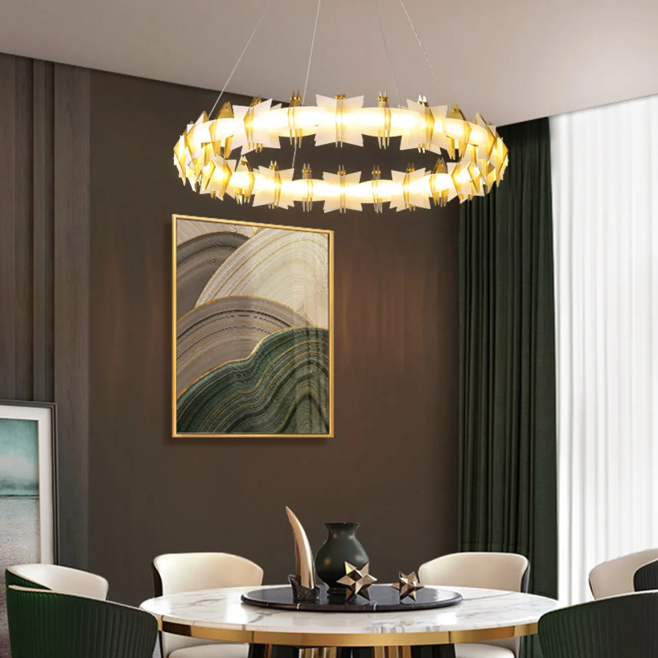 Подвесная люстра RENWER D120 от ImperiumLoft