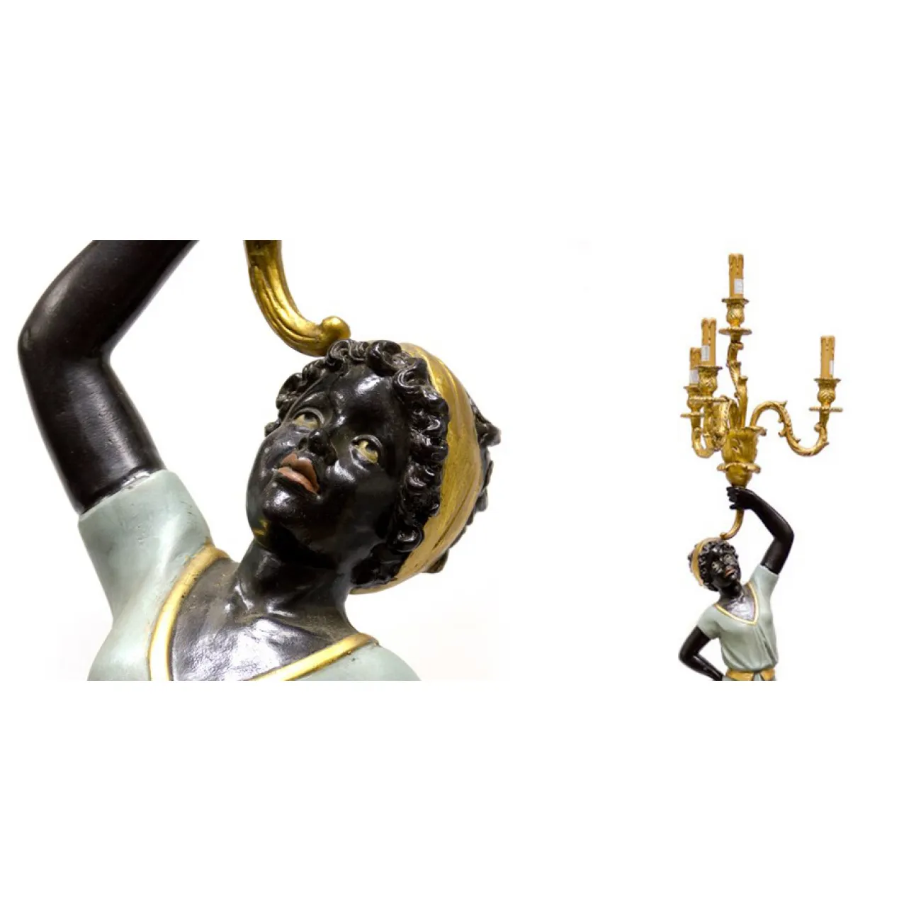 Торшер Girl With Candlestick