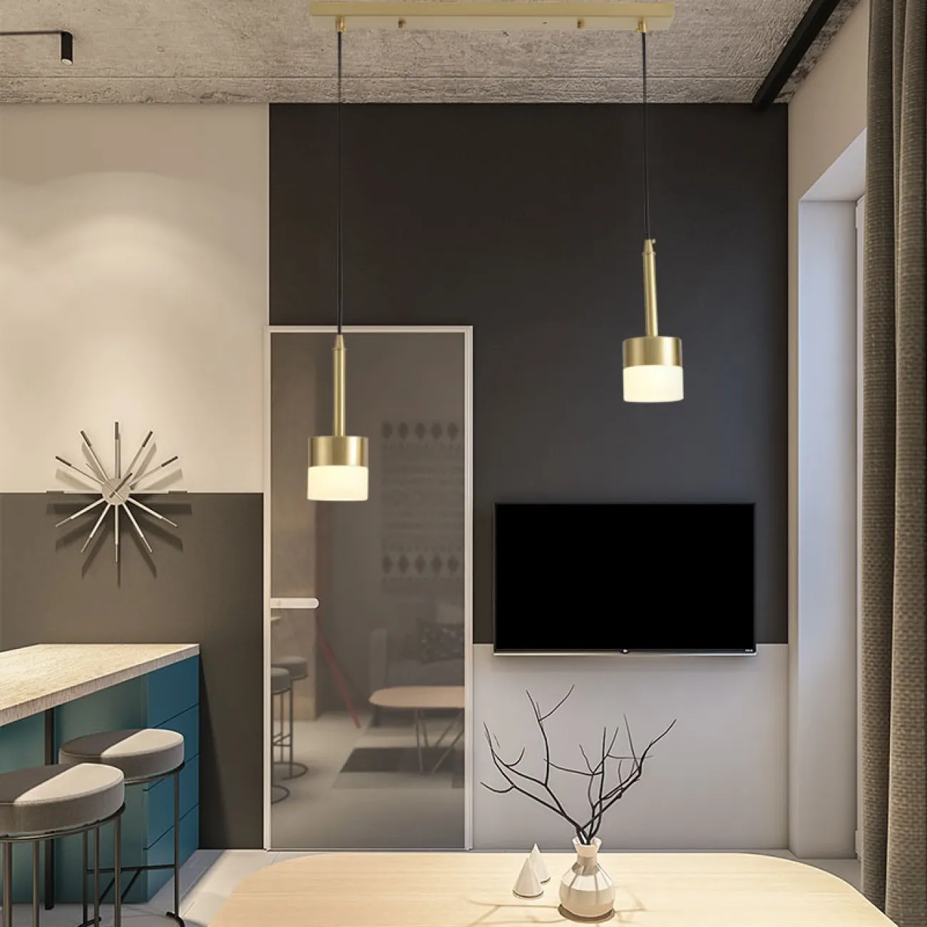 Подвесной светильник LANS L2 от ImperiumLoft