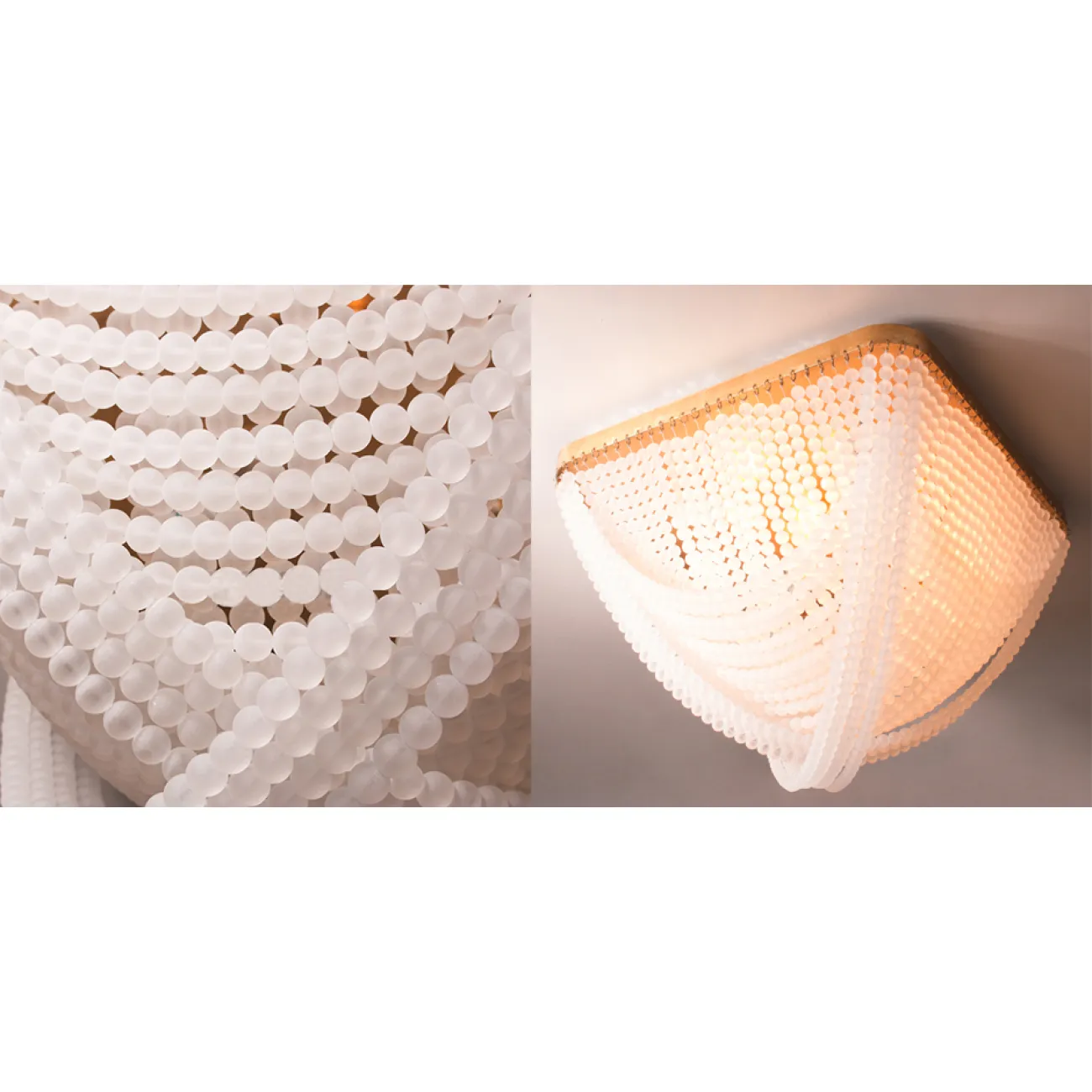 Люстра Cockle beaded ball ceiling lamp от LaLume