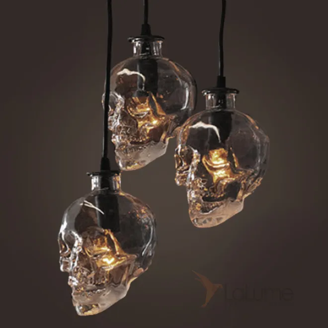 Люстра Череп Glass Skull Pendant от LaLume Люстра Череп Glass Skull Pendant от LaLume