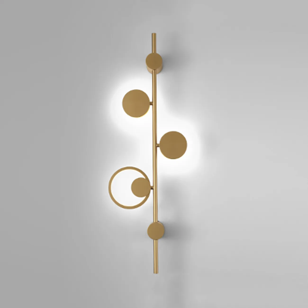 Настенный светильник LIDVOR L3 Brass от ImperiumLoft