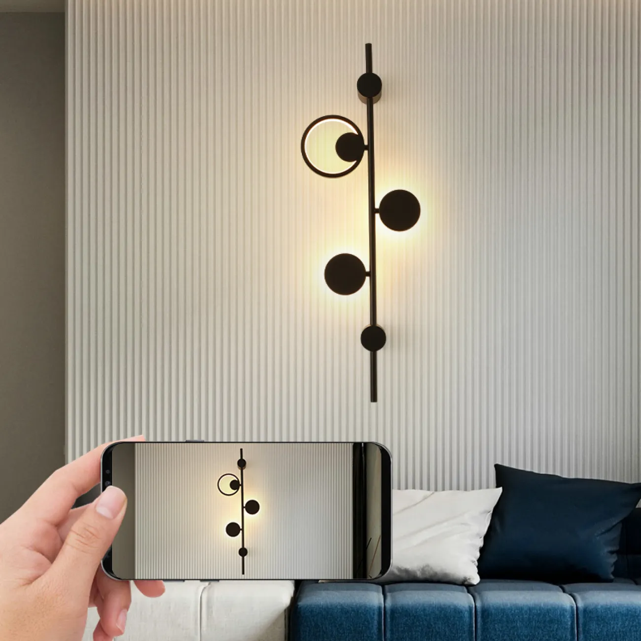 Настенный светильник LIDVOR L3 Brass от ImperiumLoft