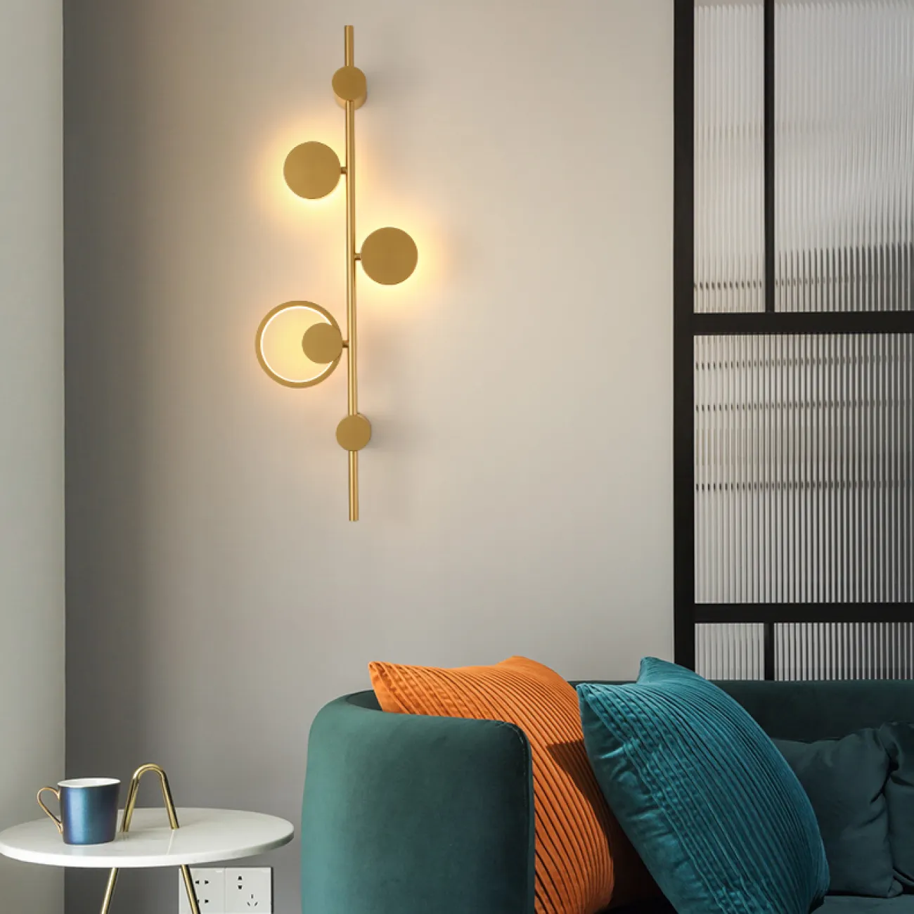 Настенный светильник LIDVOR L3 Brass от ImperiumLoft