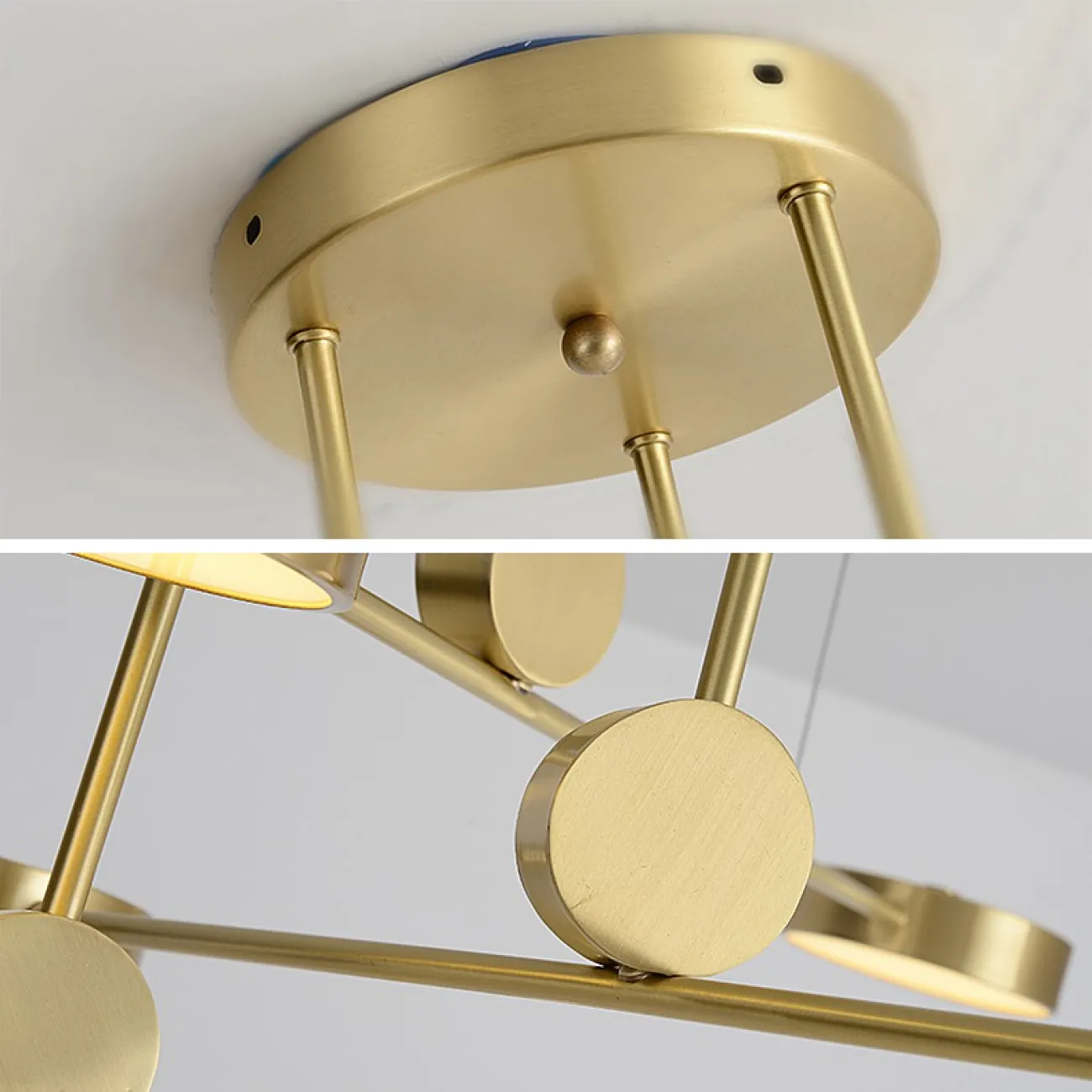 Подвесная люстра TECHNUM LED GOLD от ImperiumLoft Подвесная люстра TECHNUM LED GOLD от ImperiumLoft