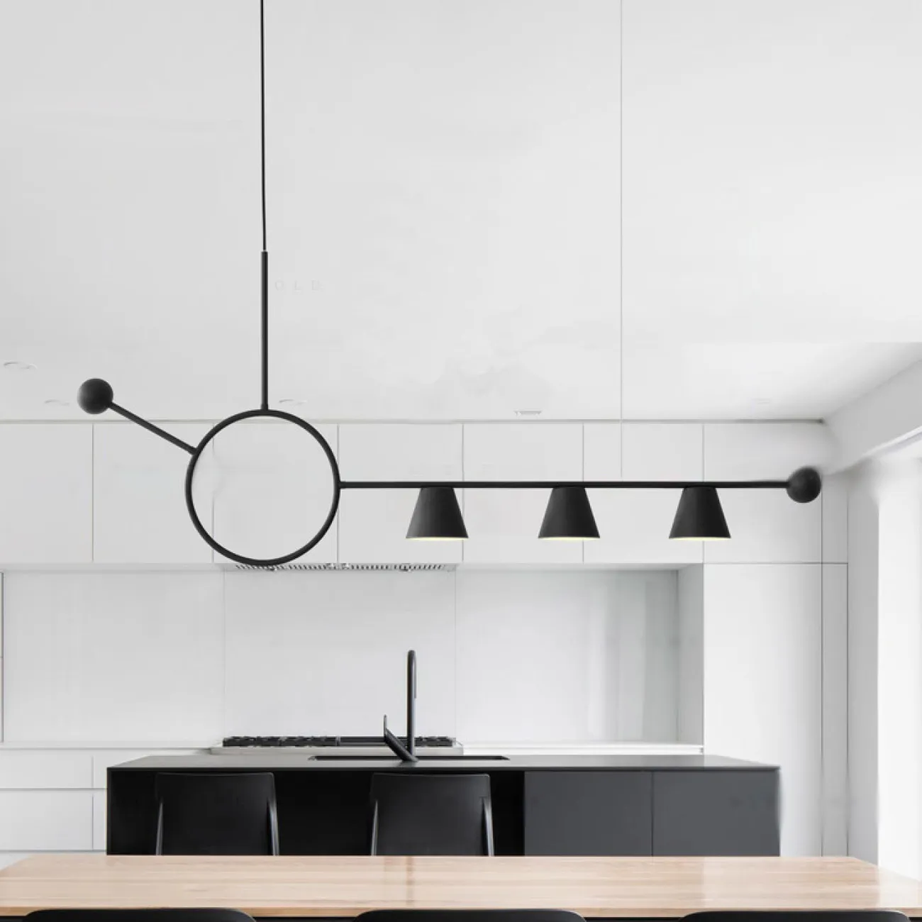 Подвесной светильник HEDVIG Black от ImperiumLoft