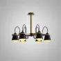 Люстра потолочная NATURA B6 Black от ImperiumLoft