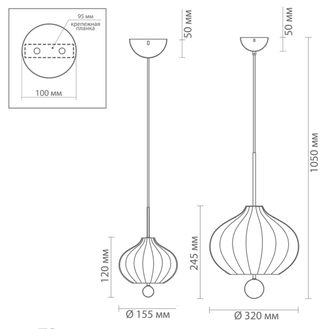 Люстра Suspension laiton Lilli Kundalini Сhromium