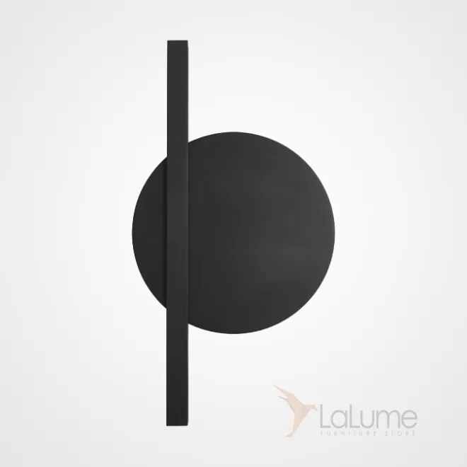 Серия минималистичных бра с контурной LED-подсветкой на плоском геометрическом корпусе с прямоугольным креплением ITEM B